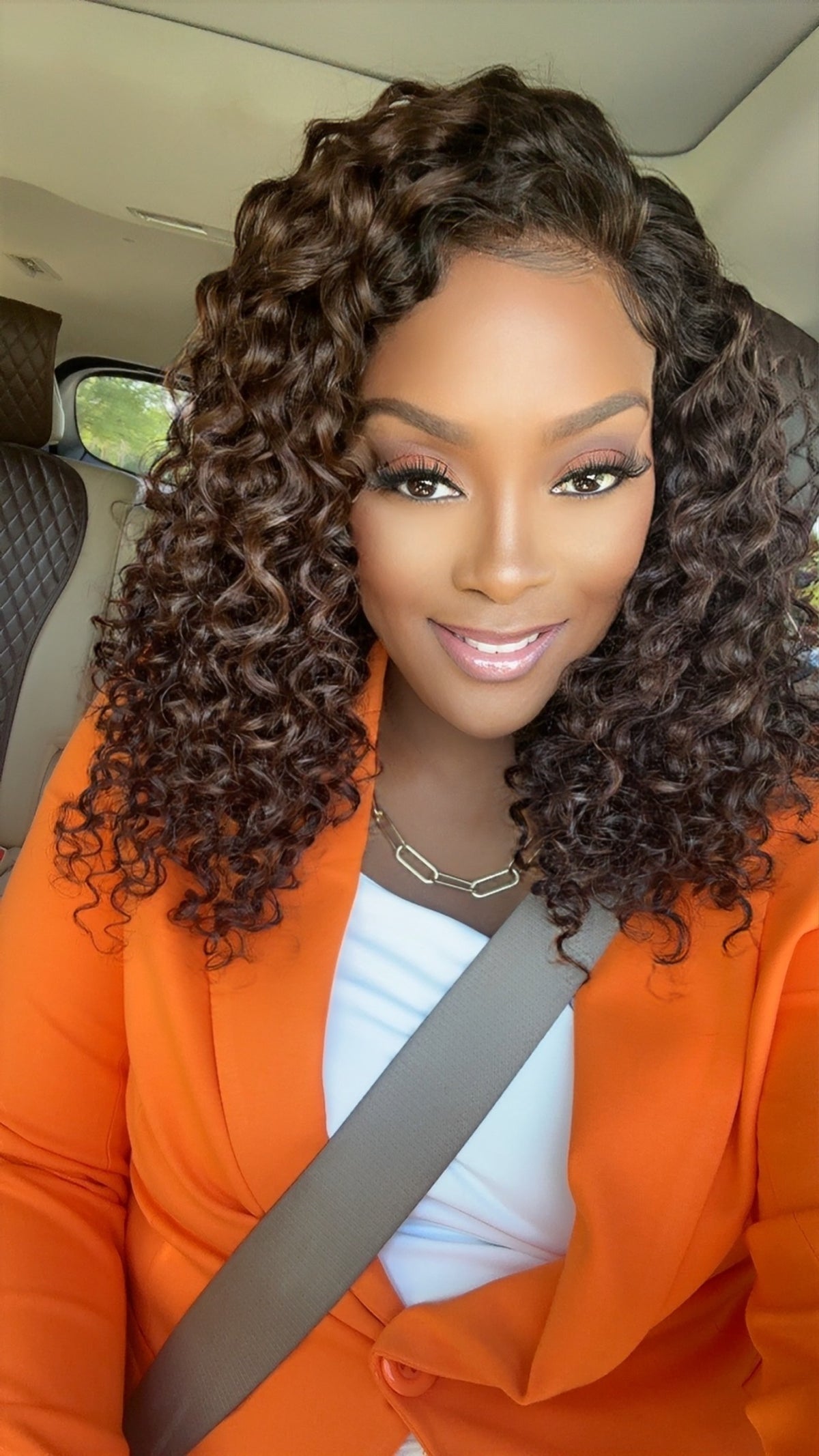 "LEXI" "DIAMOND COLLECTION" Deep Curly Glueless HD LACE Wig