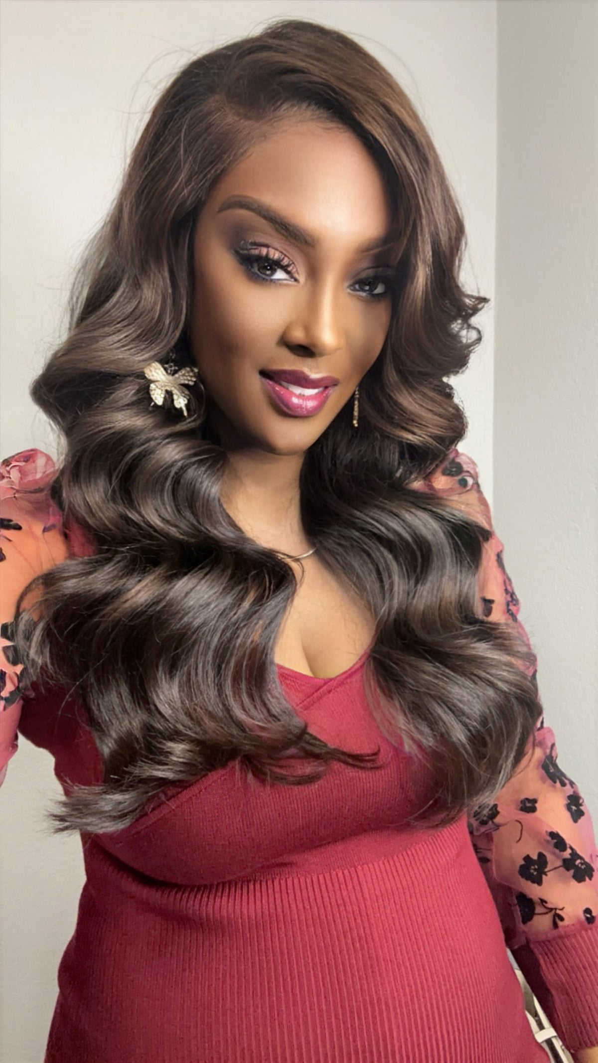 “Diana” Super Lux Custom Raw Indian GLUELESS HD Wig