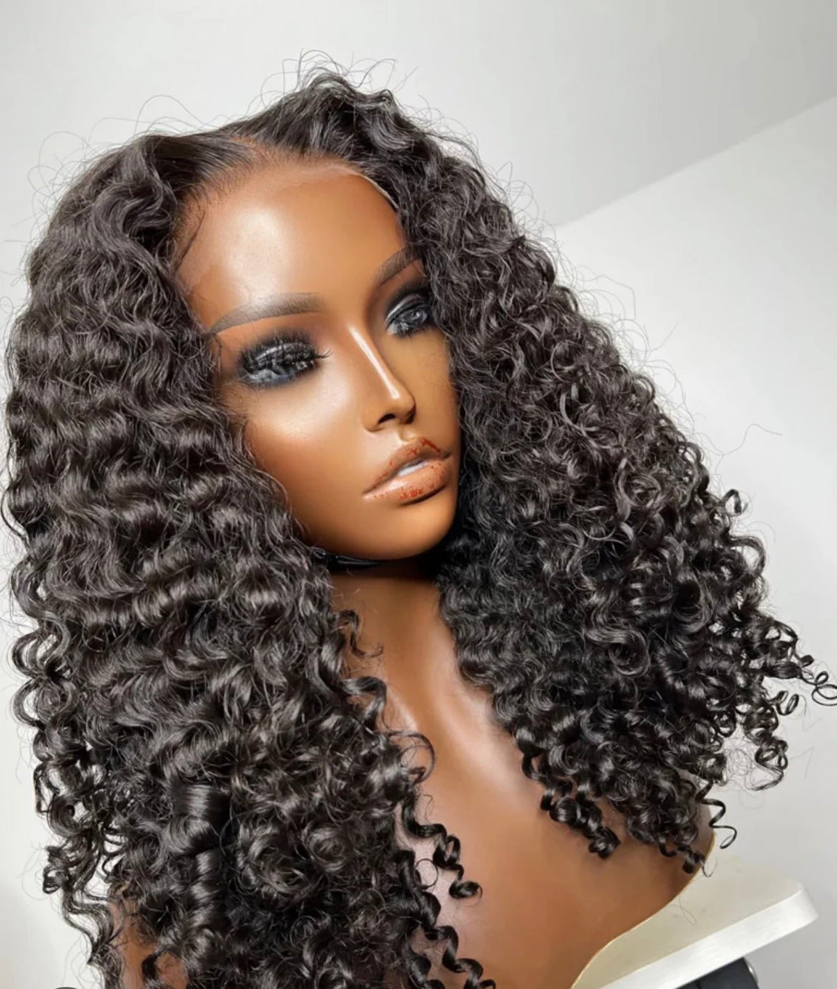 "Trina" Glueless HD Lace Raw Burmese Curly Wig