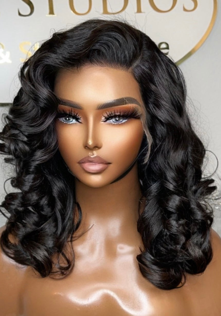"Natalie" Glueless Raw Indian Wig