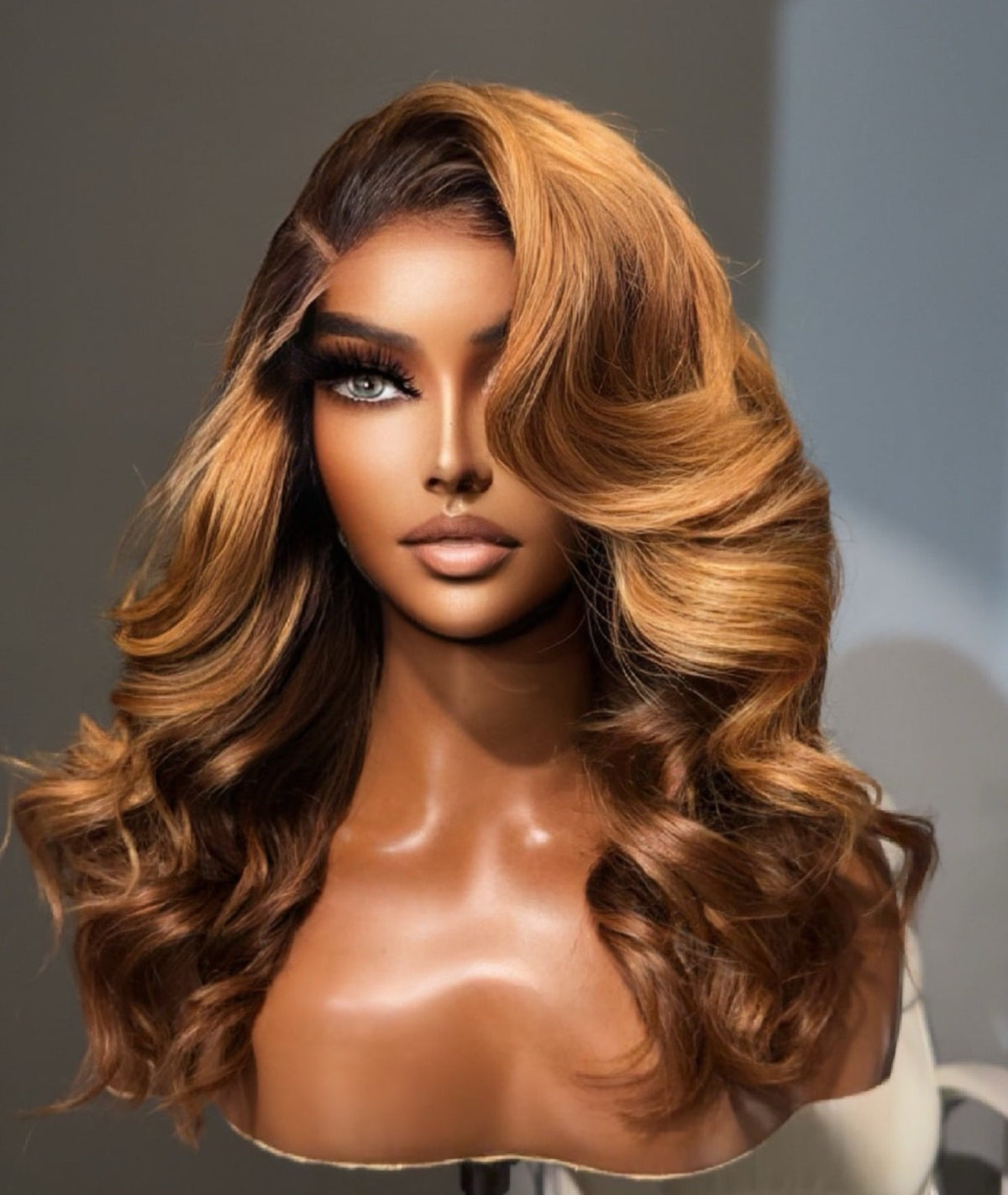 Chyan Blonde/Brown Highlight Raw Cambodian HD Lace Wig