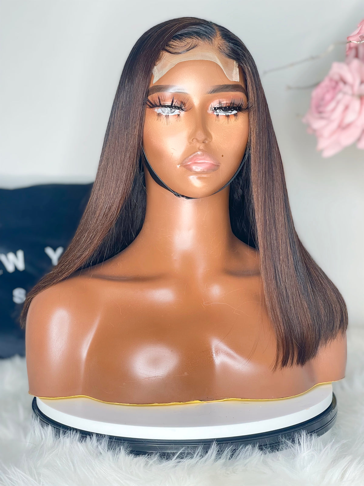 "Lacy" Glueless Highlighted Lace 360 Bob