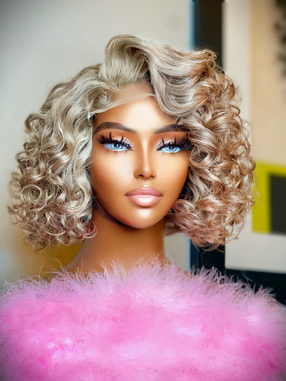 Queen Collection Glam Gray Top Lace (5x5) Wig