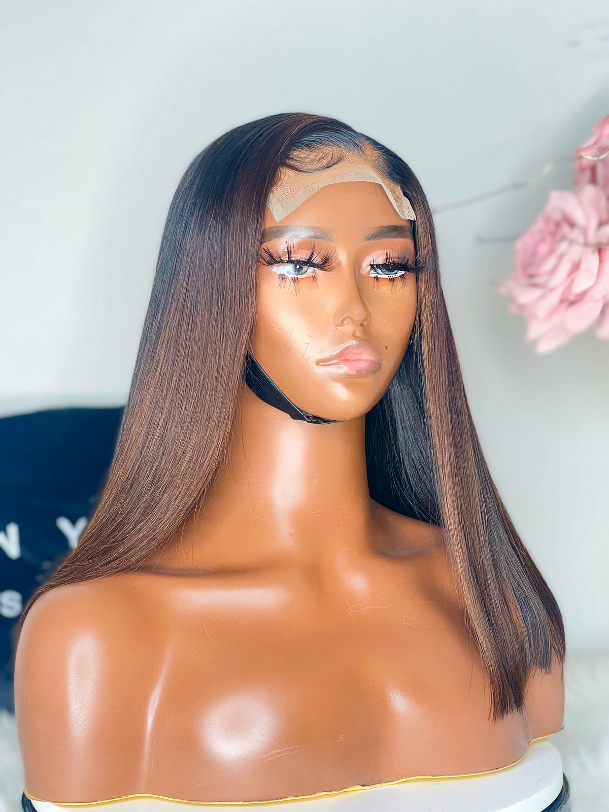 "Lacy" Glueless Highlighted Lace 360 Bob