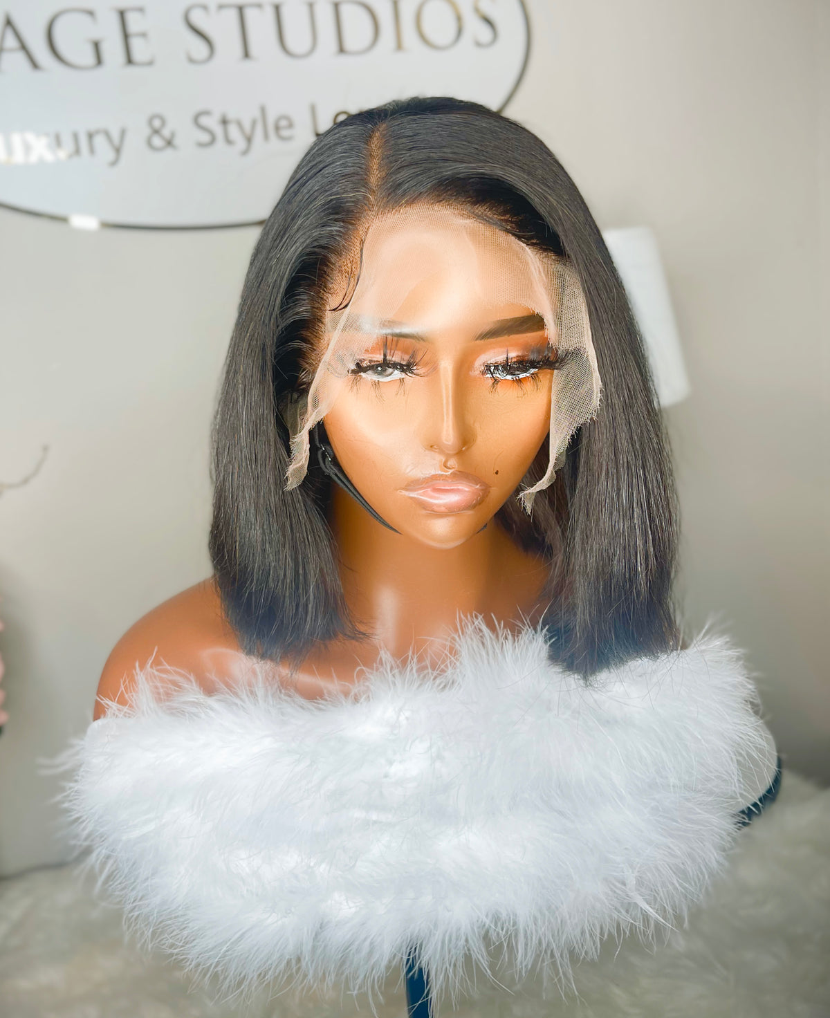 DIAMOND COLLECTION "Cambodian Straight" Lace Bob