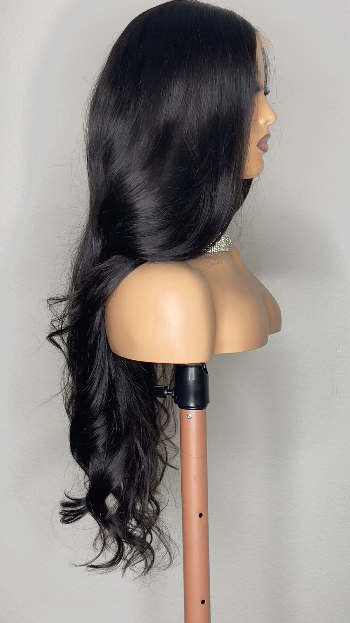 "Kenya" Custom GLUELESS Cambodian LAYERED Lace Wig