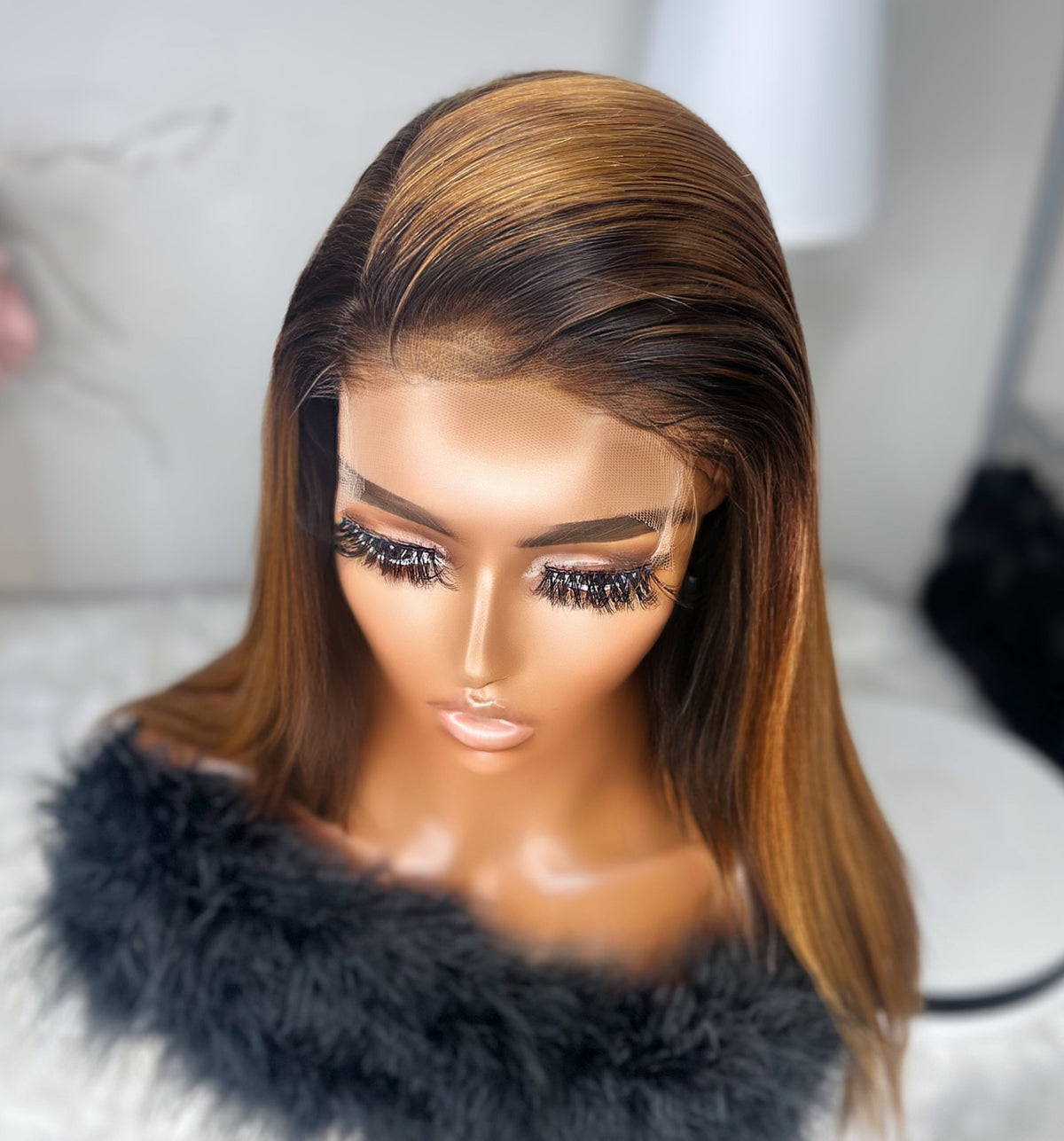 "Diana"  Highlighted "Cambodian STRAIGHT"(5x5) HD Lace Unit