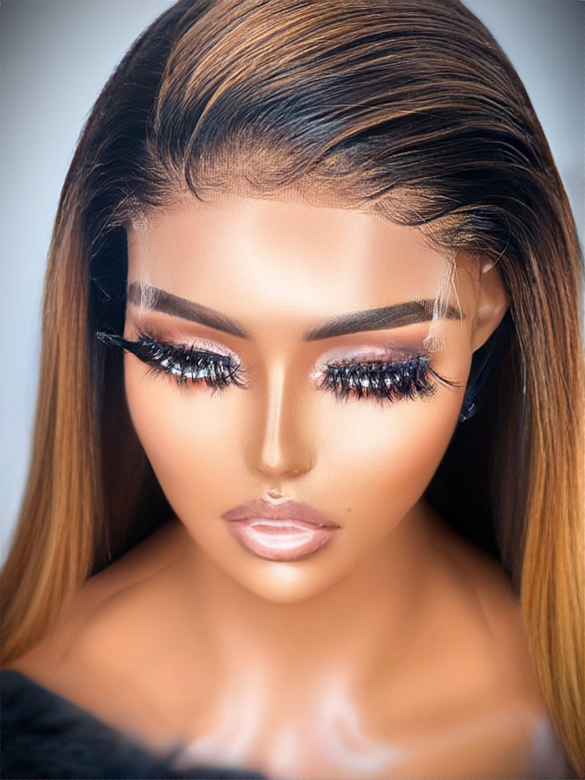 "Diana"  Highlighted "Cambodian STRAIGHT"(5x5) HD Lace Unit