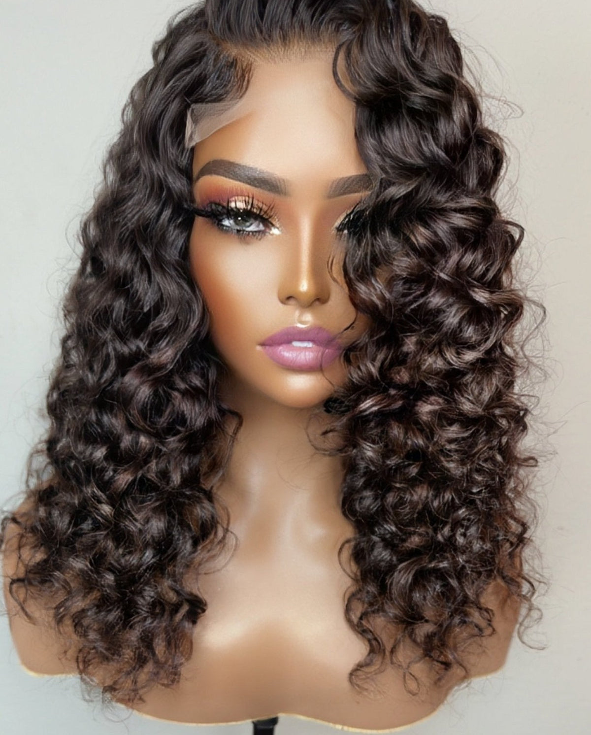 "Vanessa" Soft Loose Island Curly Top Lace (5x5) Wig