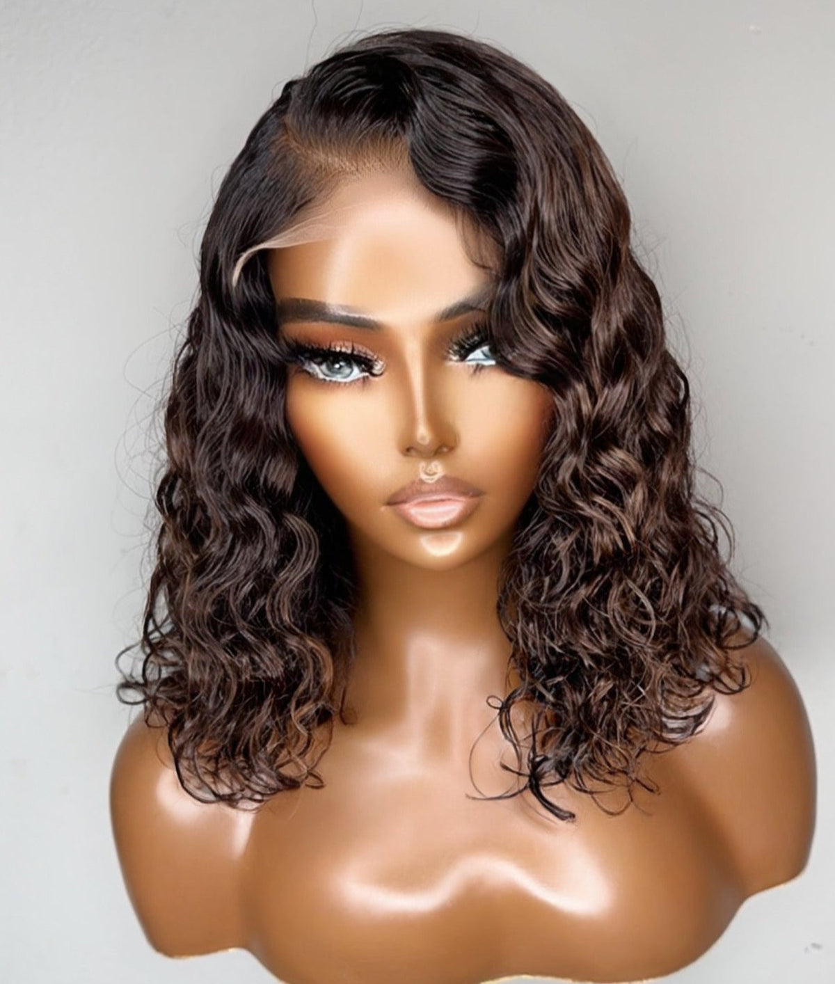 "Victoria" Loose Deep Wavy Bob (5x5) Wig