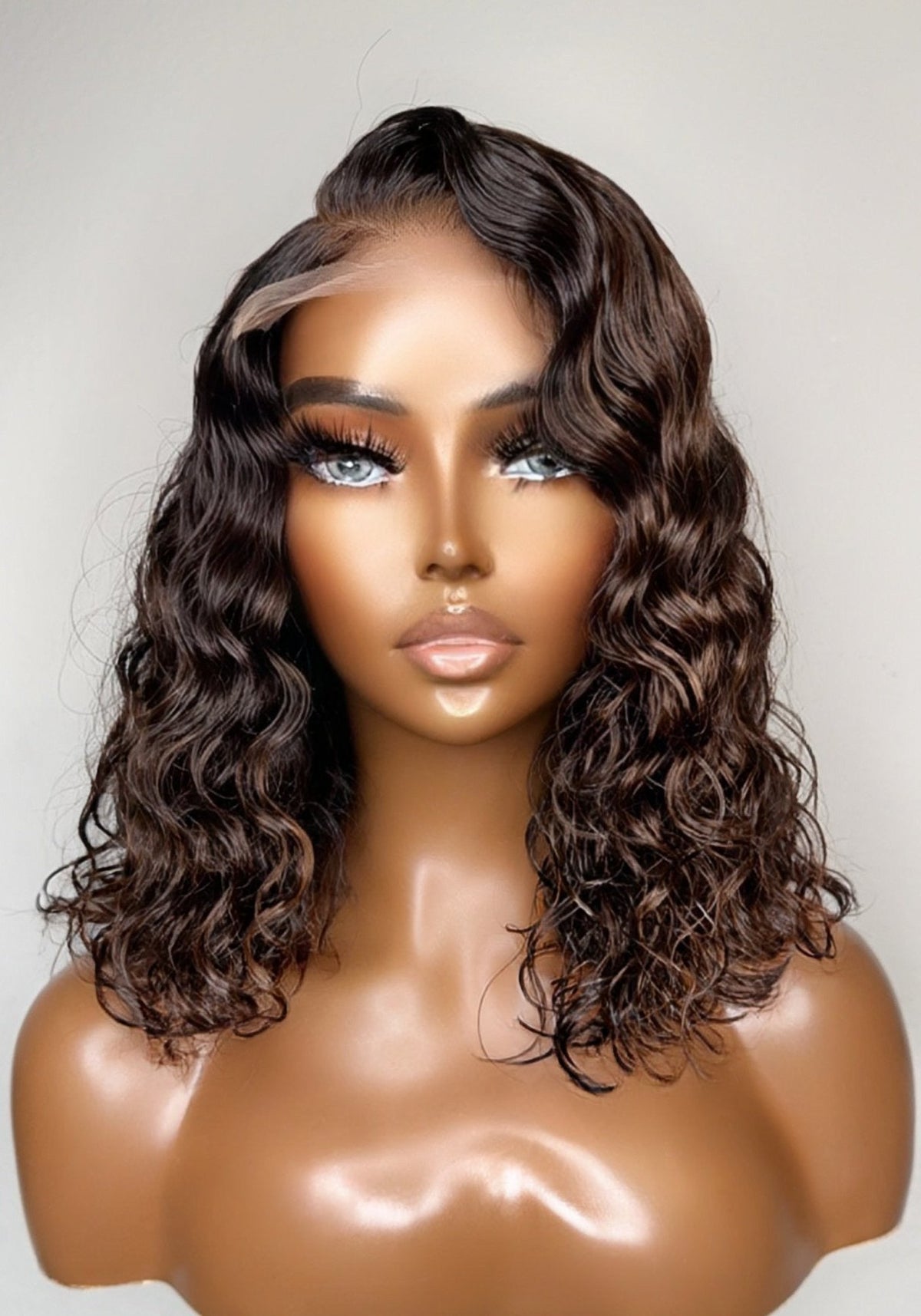 "Victoria" Loose Deep Wavy Bob (5x5) Wig
