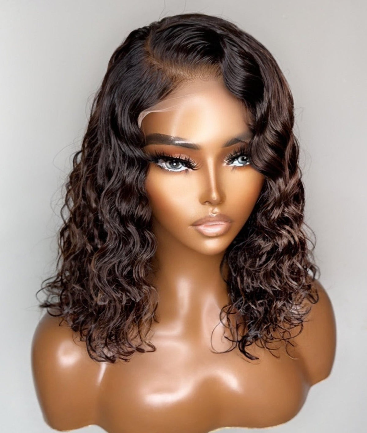 "Victoria" Loose Deep Wavy Bob (5x5) Wig