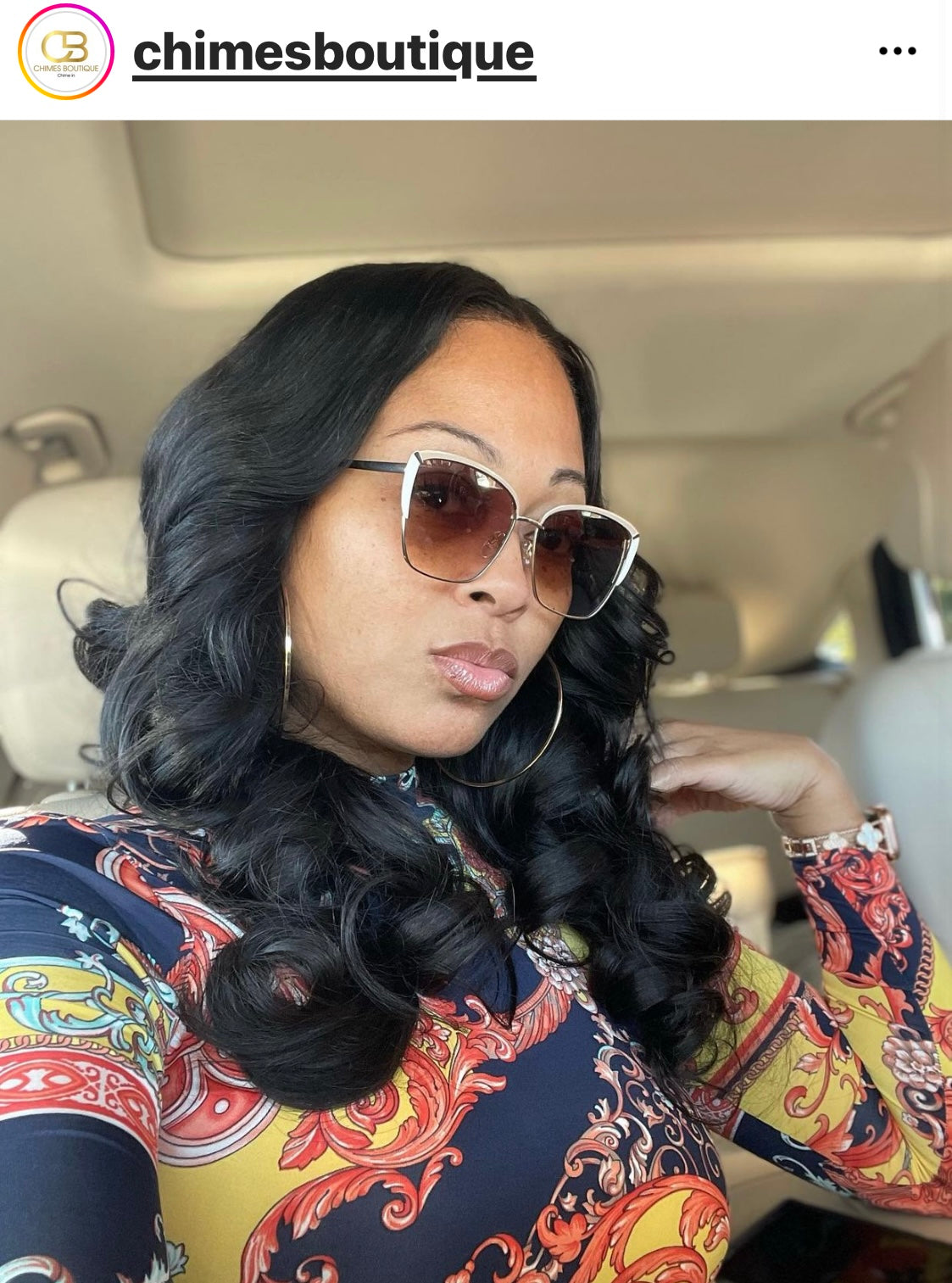 "Ms. Chimes" Super Lux Custom Raw Indian GLUELESS HD Wig