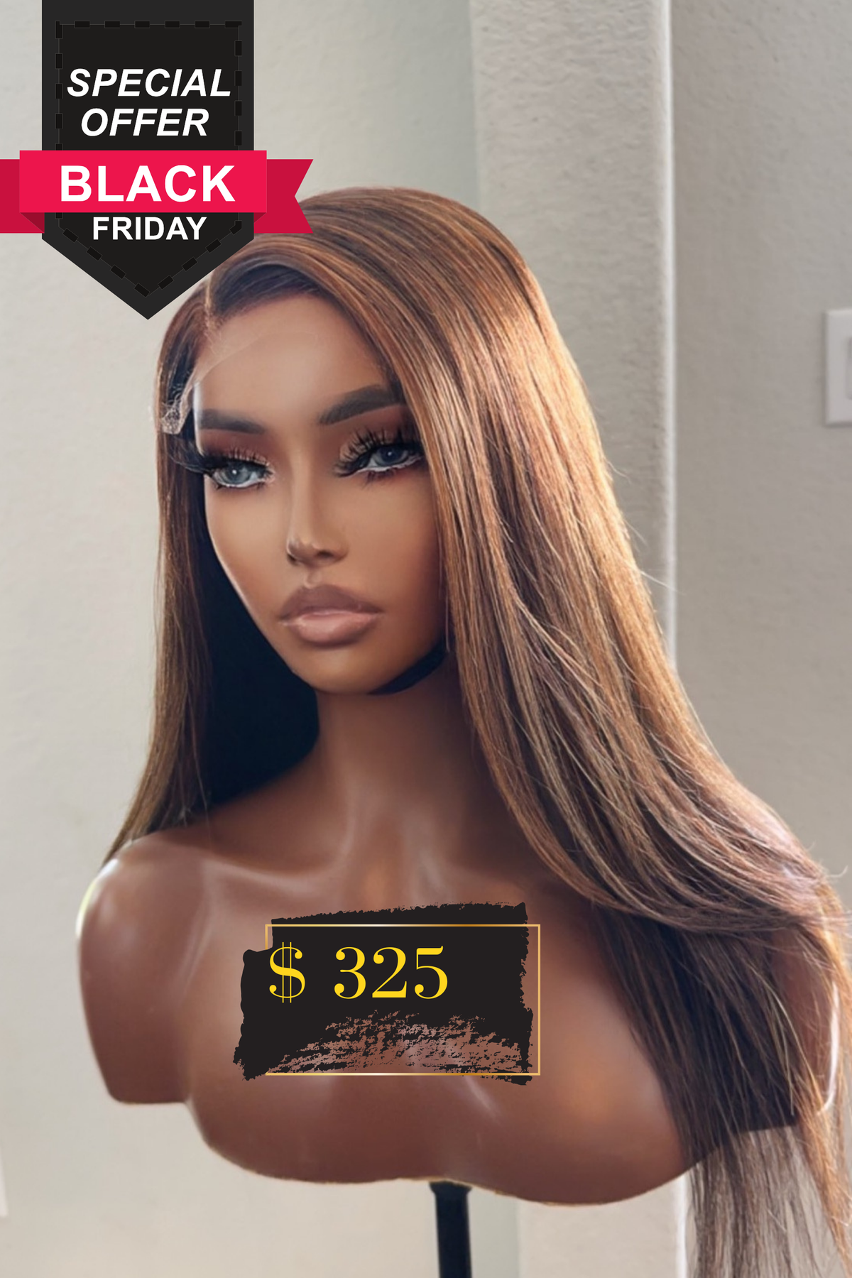 "Destiny" Cambodian STRAIGHT"(5x5) HD Lace Wig