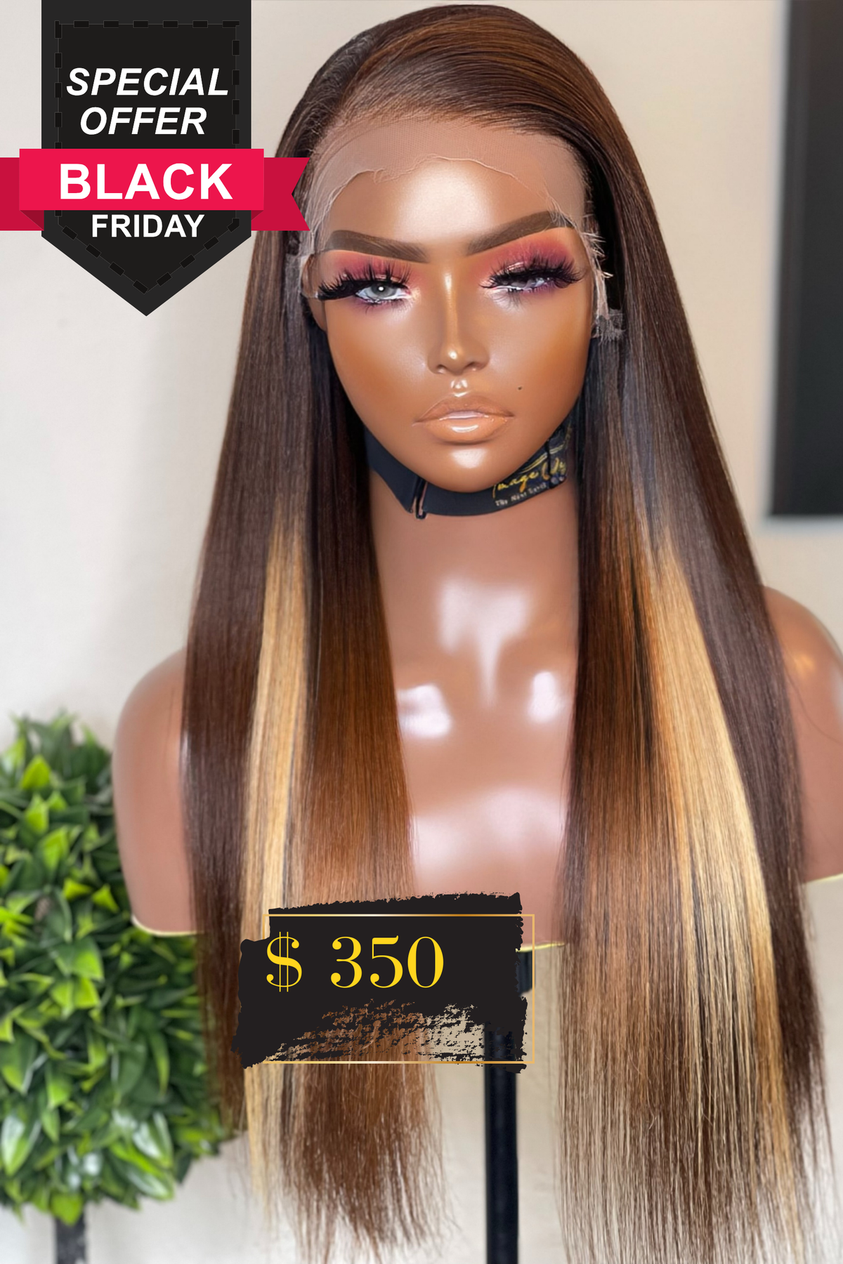 "Shavone" Indian STRAIGHT"(13x4) HD Lace Wig