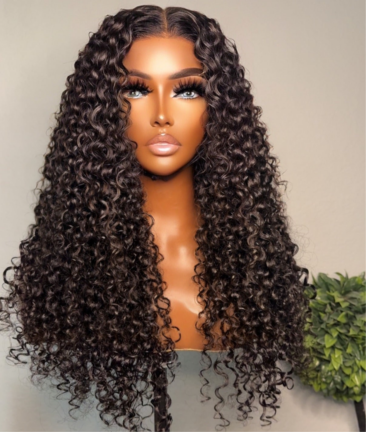 “Chrisy” Glueless HD Lace Raw Burmese Curly Wig