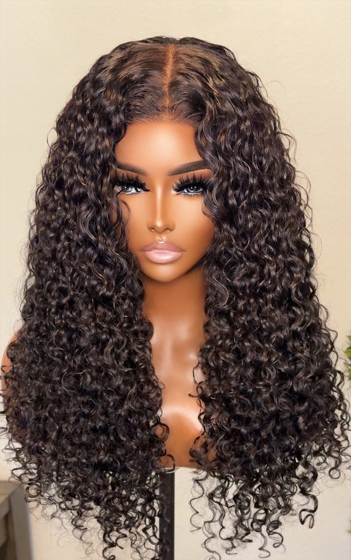 “Chrisy” Glueless HD Lace Raw Burmese Curly Wig