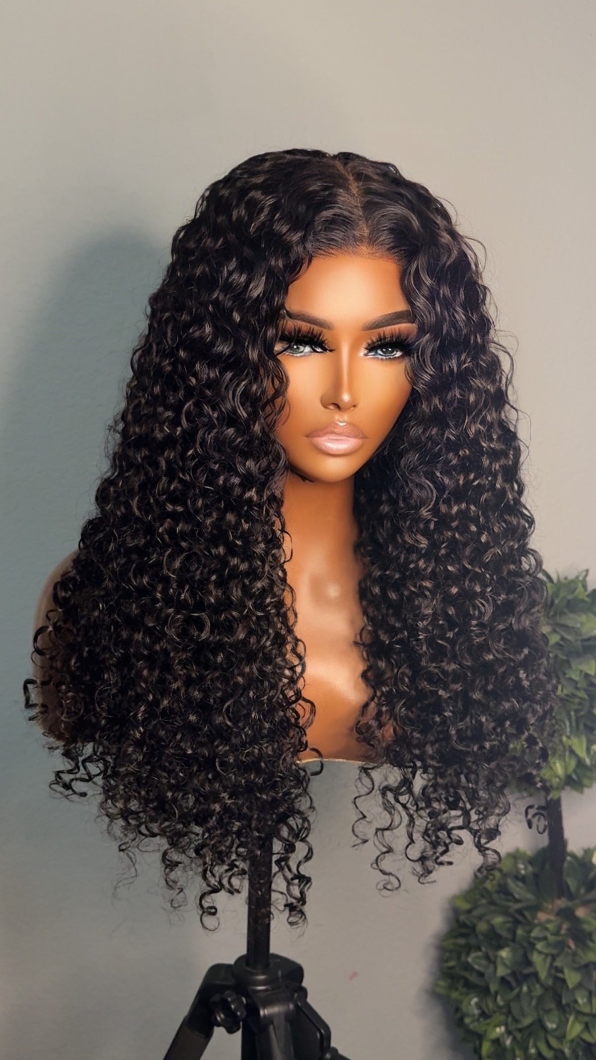 “Chrisy” Glueless HD Lace Raw Burmese Curly Wig