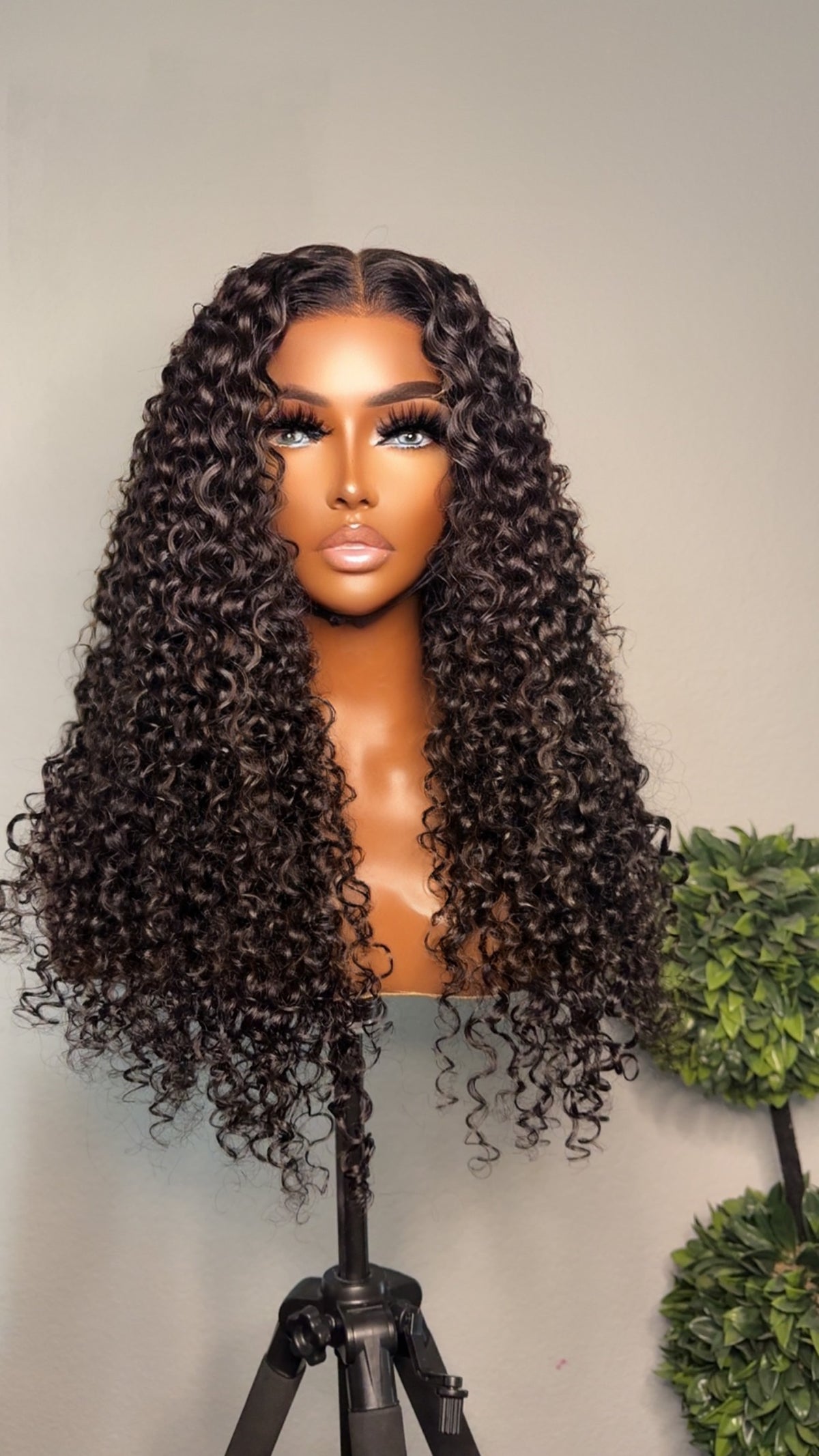 “Chrisy” Glueless HD Lace Raw Burmese Curly Wig
