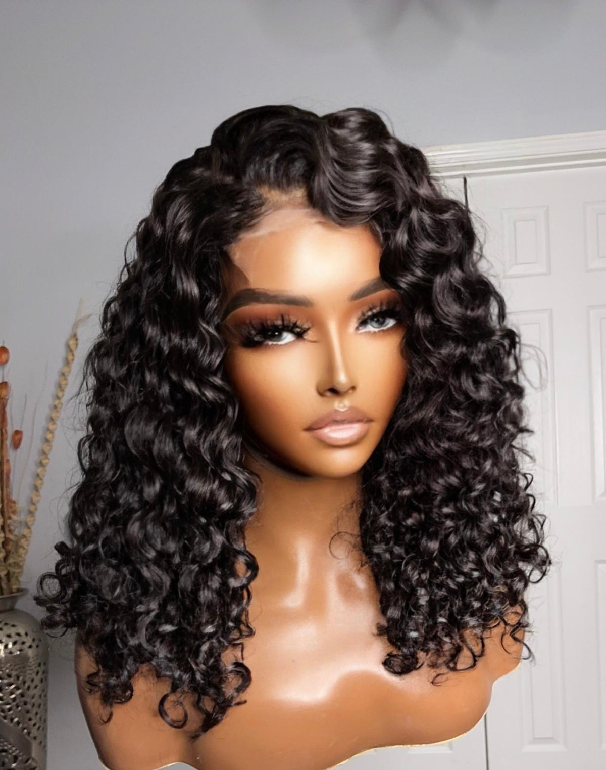 "Vera" Soft Loose Island Curly Top Lace (5x5) Wig