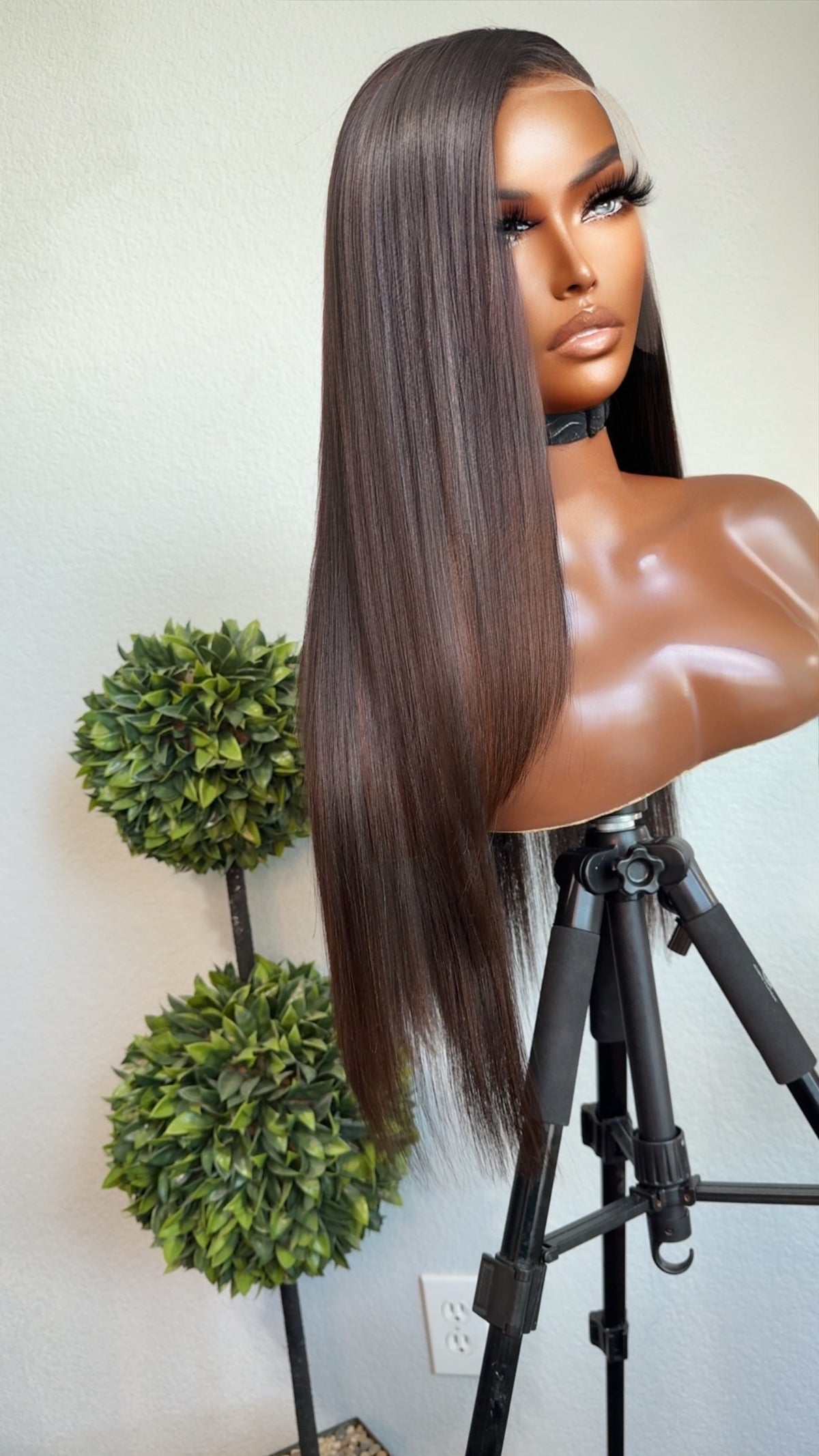 "SHARDE" Cambodian Glueless HD Lace Wig
