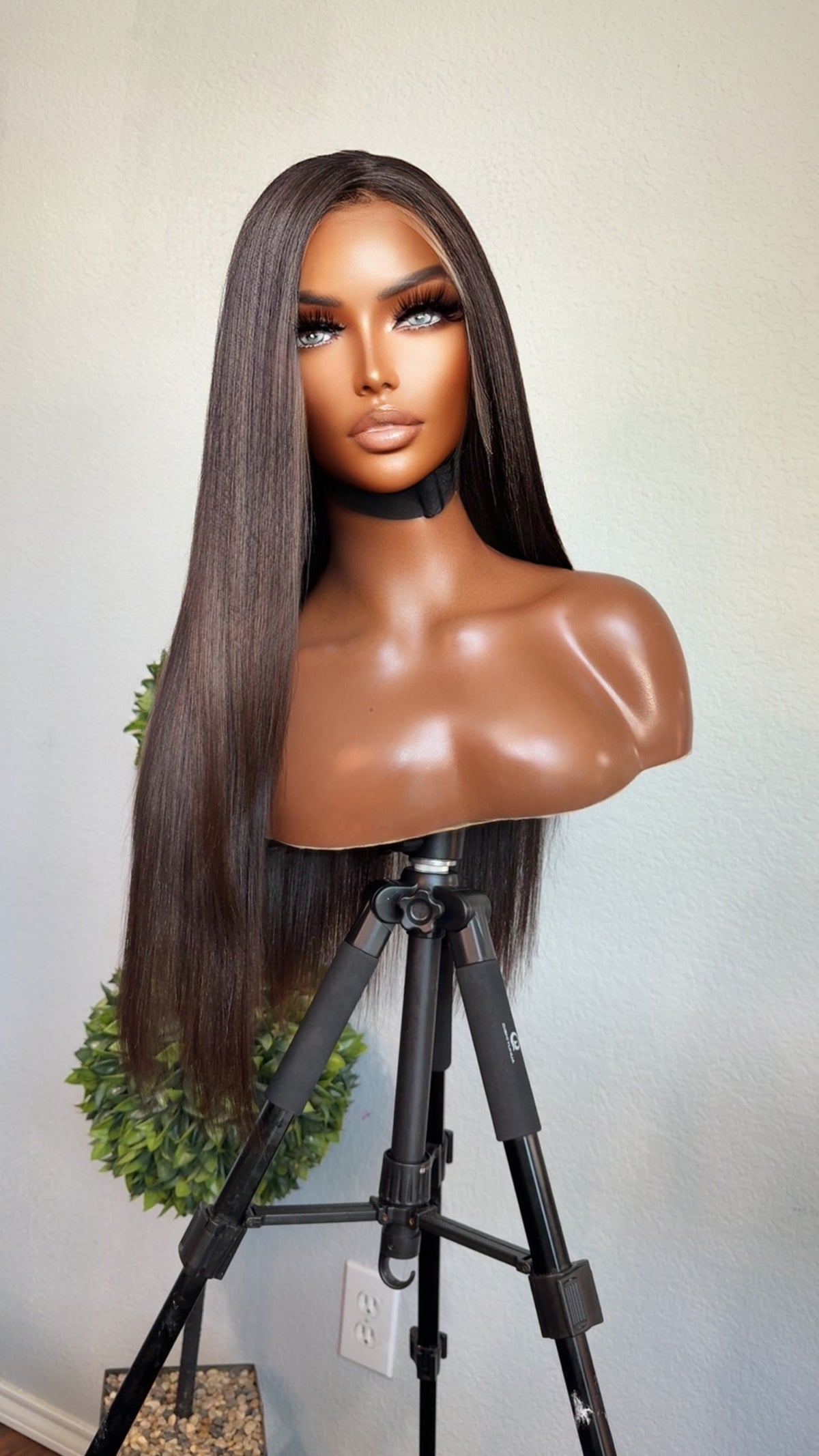 "SHARDE" Cambodian Glueless HD Lace Wig