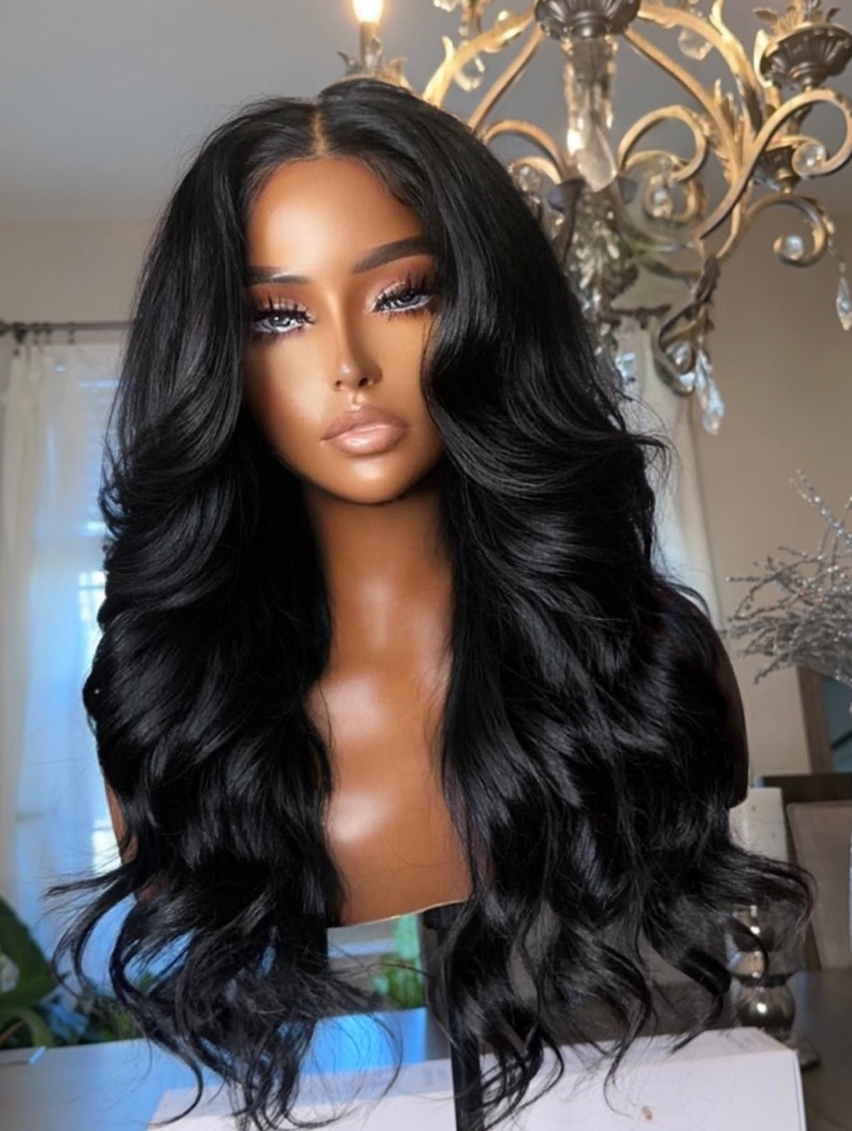 ATL Super Lux Deep Layered Custom Raw Indian GLUELESS HD Wig