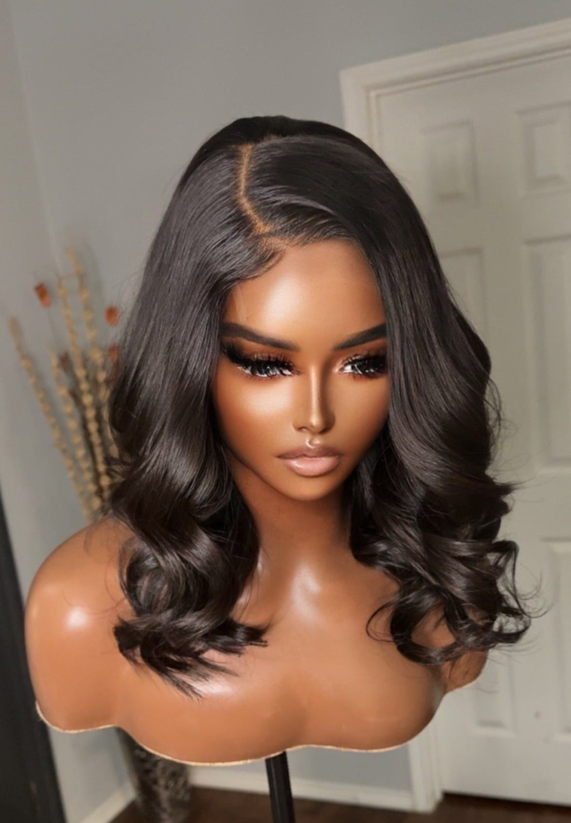 "Celine" Soft Glam Layered Bob HD Lace Wig