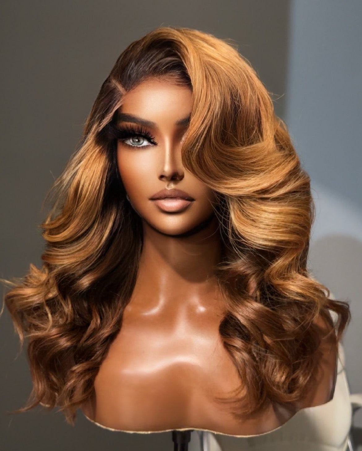 Chyan Blonde/Brown Highlight Raw Cambodian HD Lace Wig