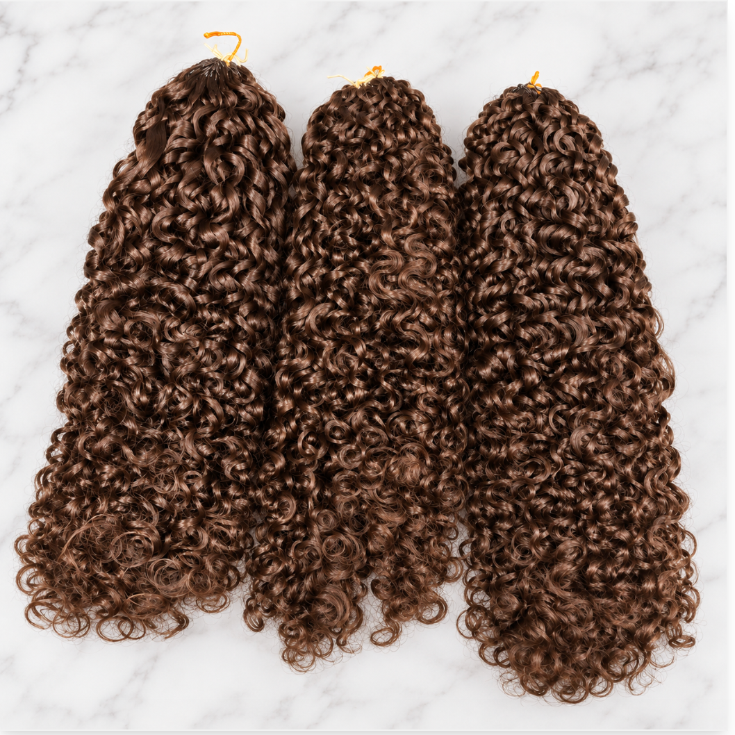 Burmese Curly Raw Crochet Single Bundle