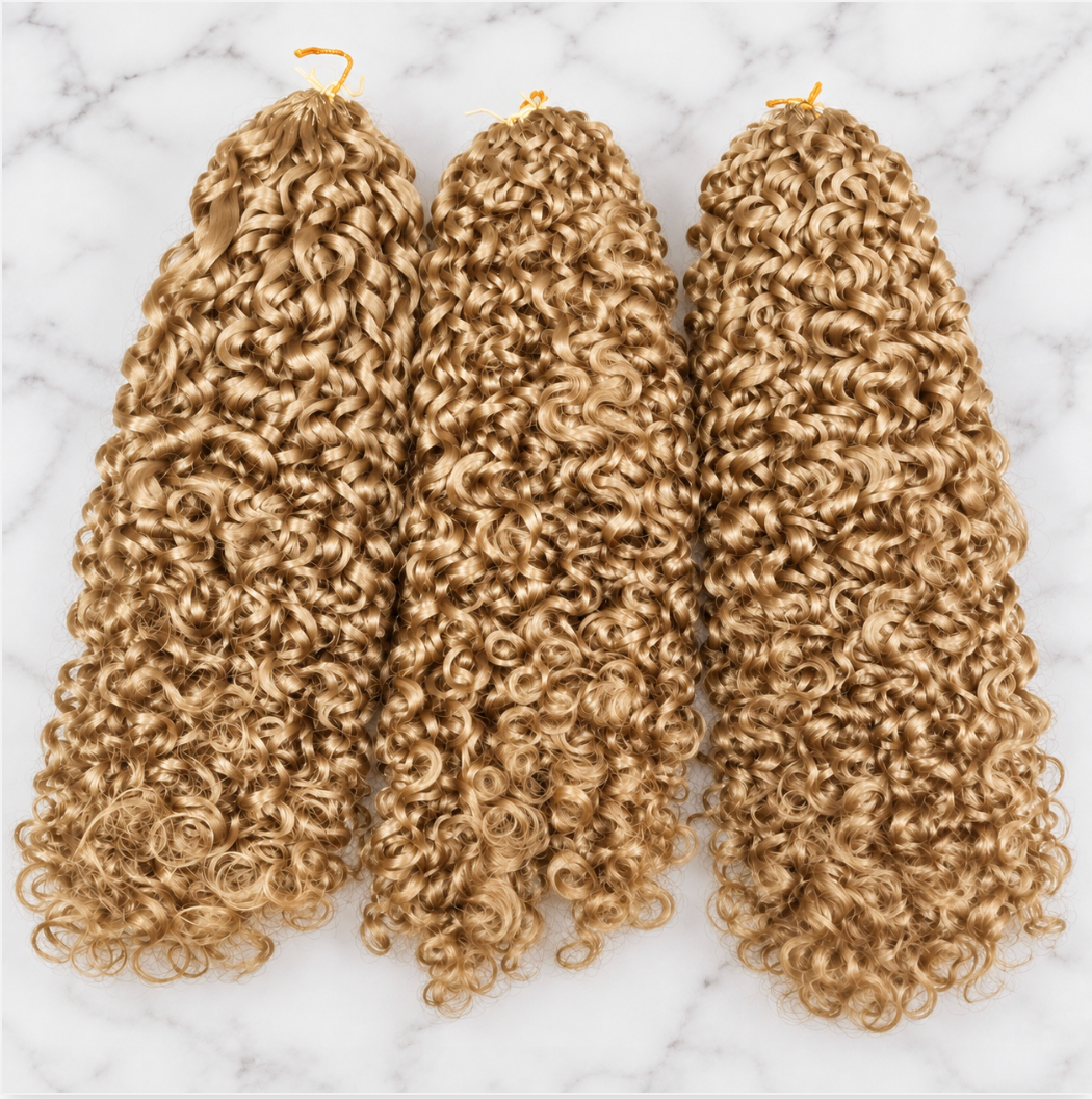 Burmese Curly Raw Crochet Single Bundle