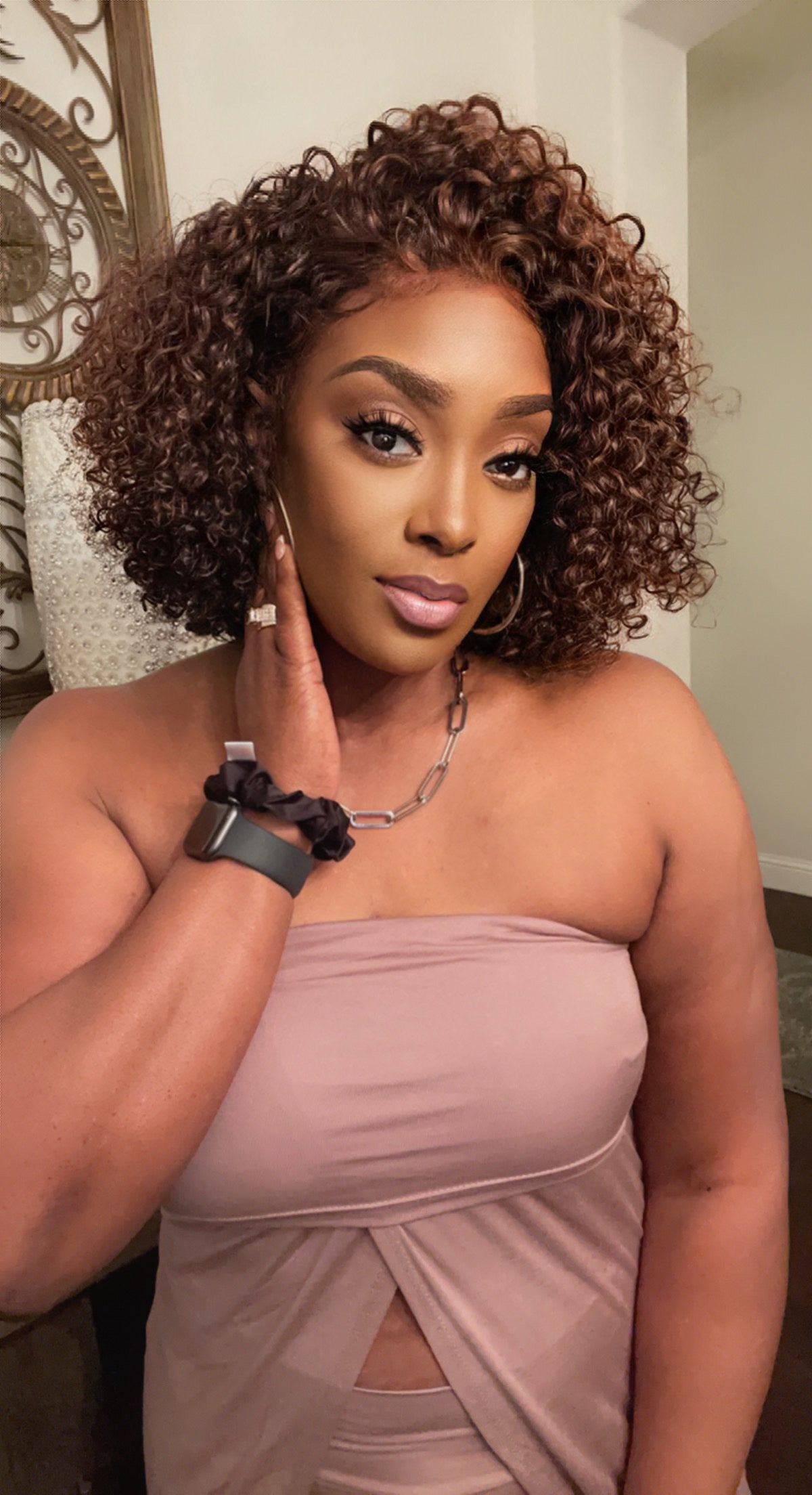 "Rhonda" "QUEEN COLLECTION" Kinky Curly Lace Wig