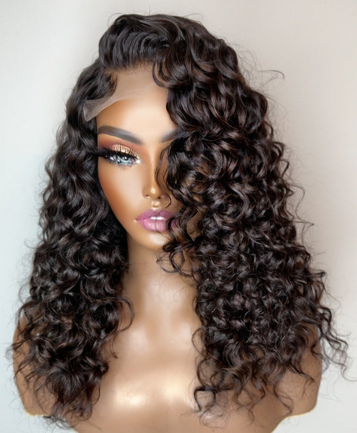 "Vanessa" Soft Loose Island Curly Top Lace (5x5) Wig