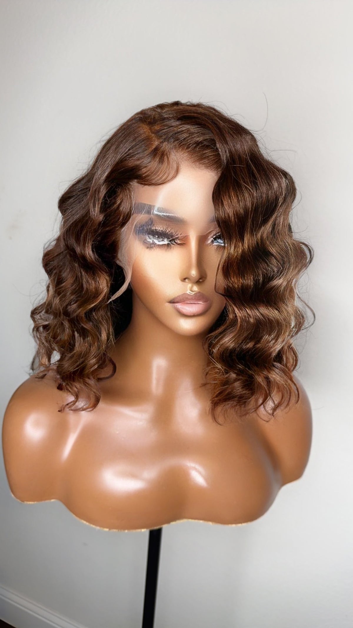 Ocean Wave GLUELESS HD Lace (5x5) Bob Wig