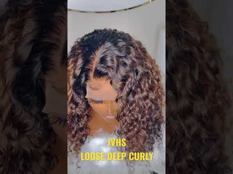 "Felicia" CAMBODIAN Loose Deep Island CURLY Lace Wig