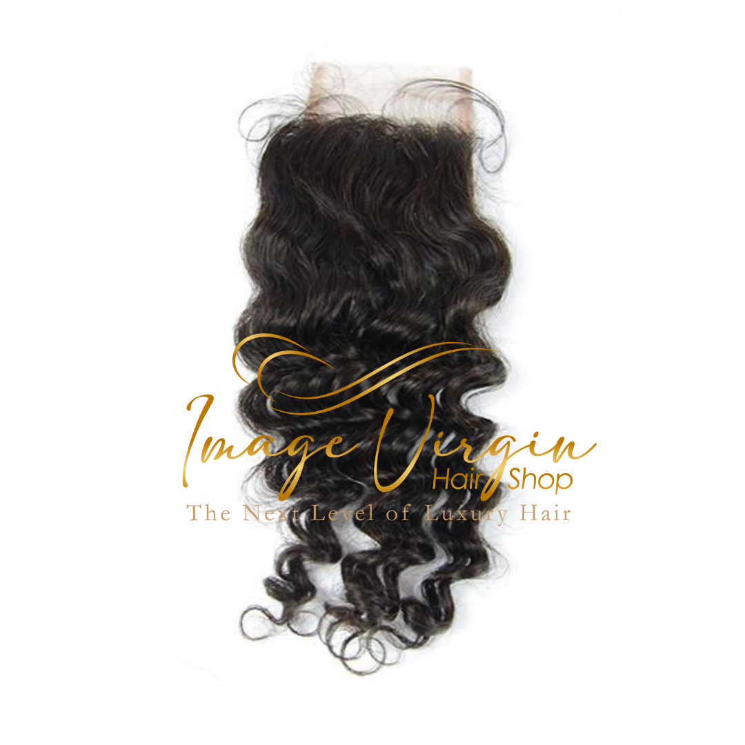 Raw Loose Curly Lace Top (5x5) Closure